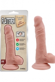 Flatterer K�k�rdakl� Ger�ek�i Dildo - 18.6cm Ten